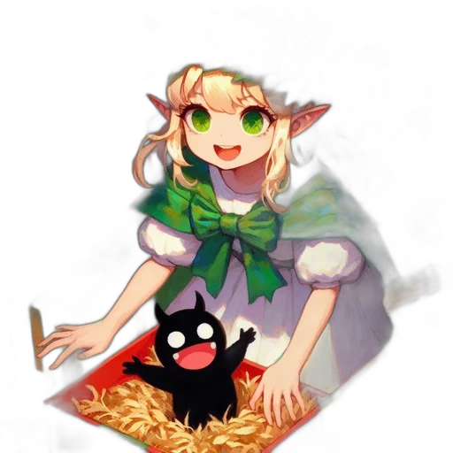 food, staff, mask, creature transparent PNG cut-out