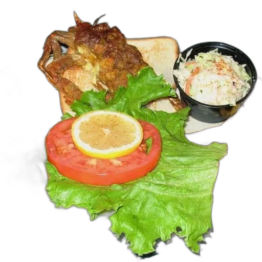 food, crown, jacket, photorealistic transparent PNG cut-out