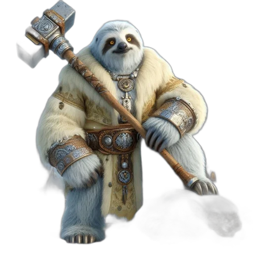 staff, animal, creature, concept art transparent PNG cut-out