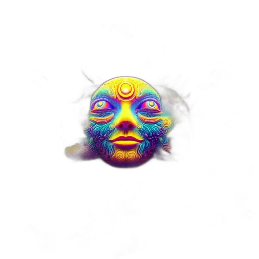 mask, face, creature, robot transparent PNG cut-out