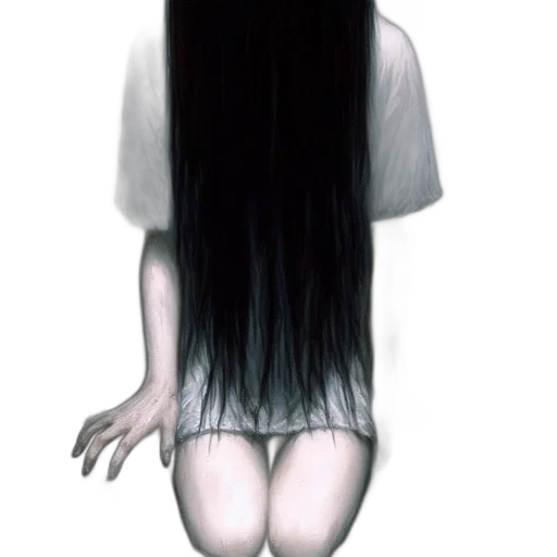hair, dress, creature, face transparent PNG cut-out