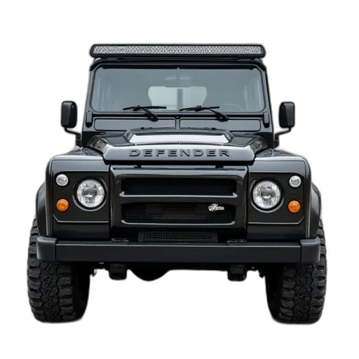 car, can, defender, grey transparent PNG cut-out
