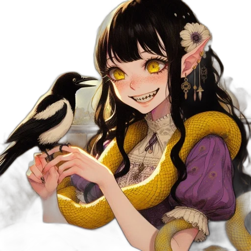 animal, jewelry, creature, staff transparent PNG cut-out