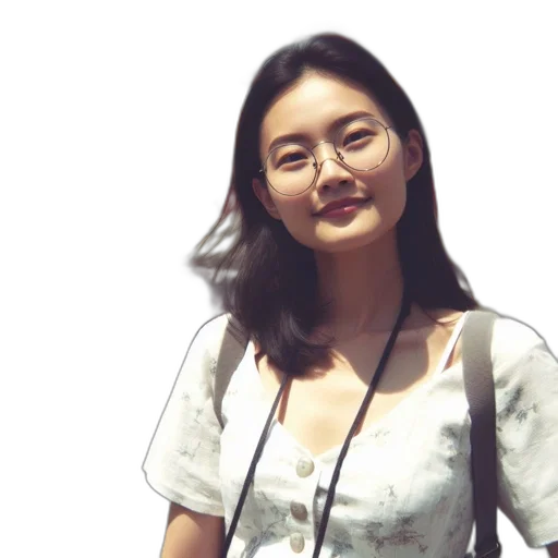face, dress, staff, jacket transparent PNG cut-out