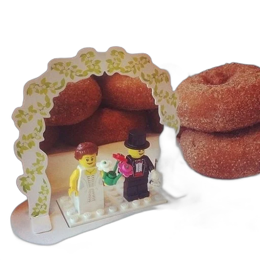 food, furniture, crown, 3d render transparent PNG cut-out