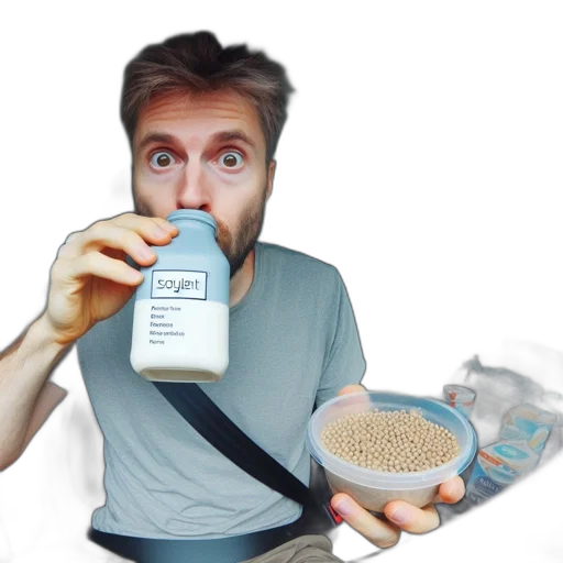 food, man, sits, car transparent PNG cut-out