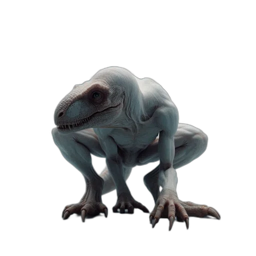 creature, animal, dragon, staff transparent PNG cut-out