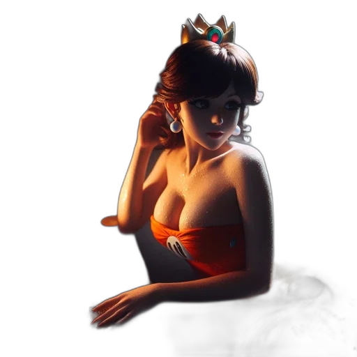 crown, dress, concept art, fantasy art transparent PNG cut-out