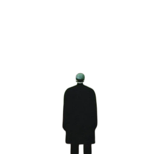 hat, staff, robot, jacket transparent PNG cut-out