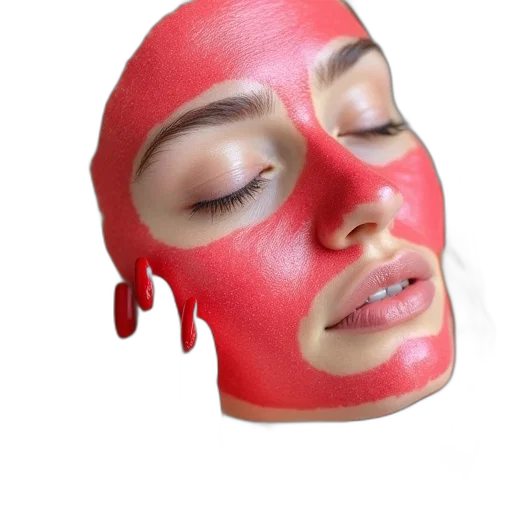 mask, face, photorealistic, 3d render transparent PNG cut-out