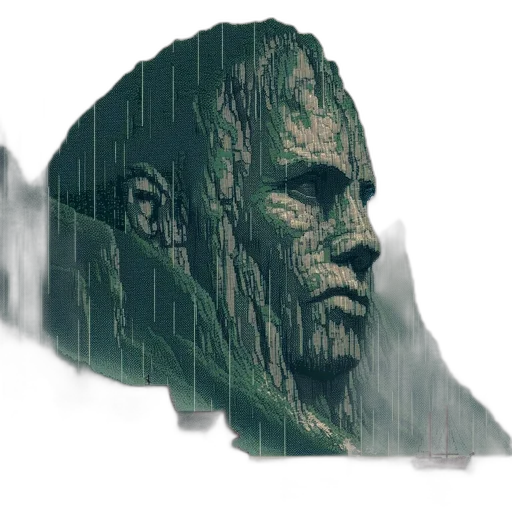 face, mask, creature, crown transparent PNG cut-out