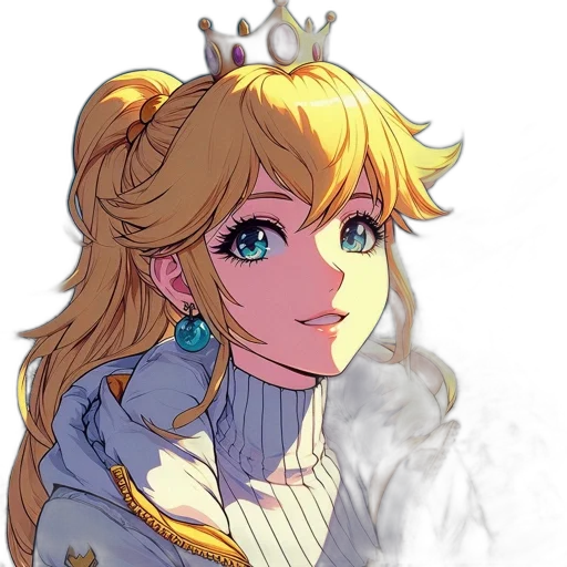 crown, face, staff, dress transparent PNG cut-out