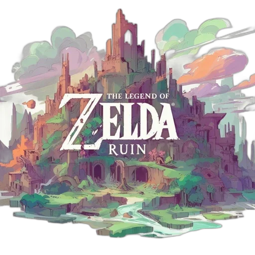 concept art, pixel art, fantasy art, watercolor transparent PNG cut-out