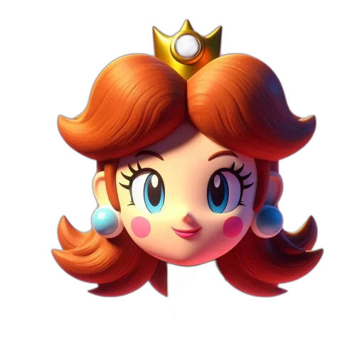 crown, staff, face, hair transparent PNG cut-out