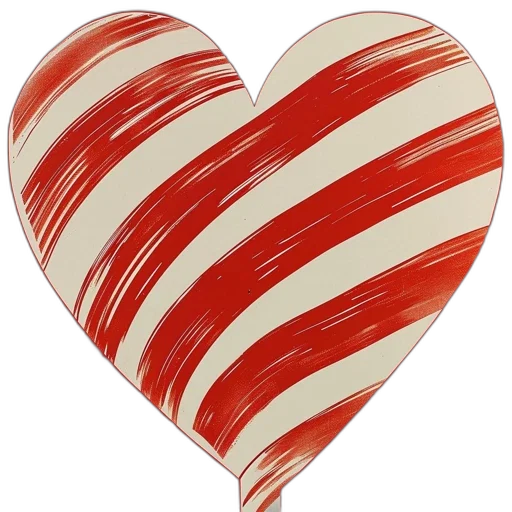 jewelry, red, vibrant, heart transparent PNG cut-out