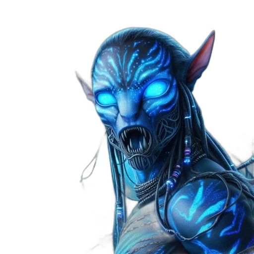 mask, creature, face, fantasy art transparent PNG cut-out