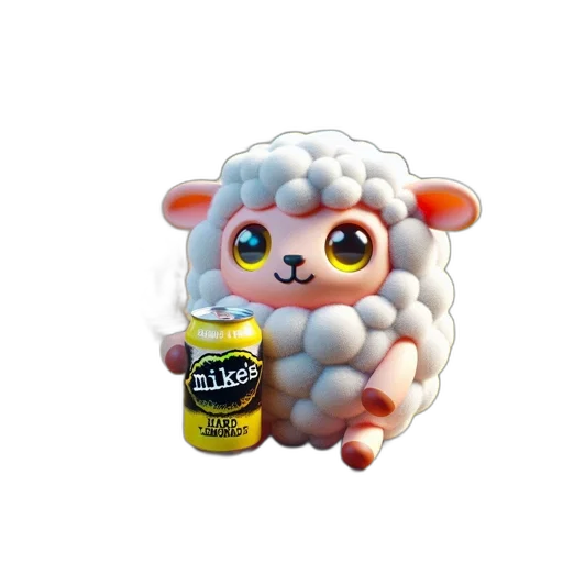 creature, food, animal, 3d render transparent PNG cut-out