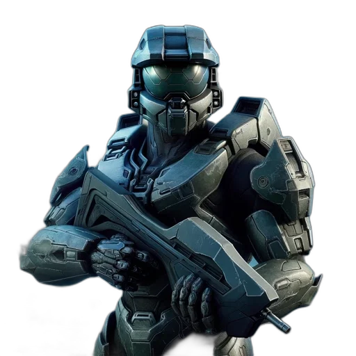 robot, weapon, concept art, 3d render transparent PNG cut-out