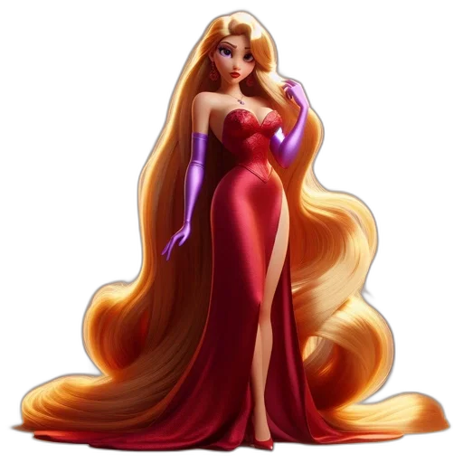 dress, hair, concept art, fantasy art transparent PNG cut-out