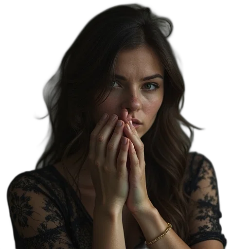 face, dress, jewelry, crown transparent PNG cut-out