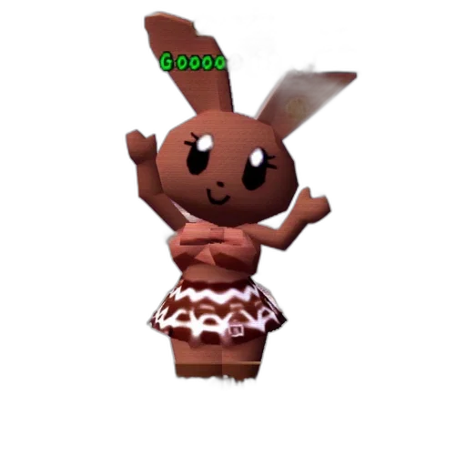 creature, animal, dress, staff transparent PNG cut-out