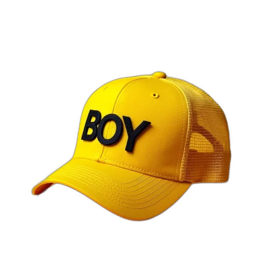 hat, 3d render, photorealistic, word transparent PNG cut-out