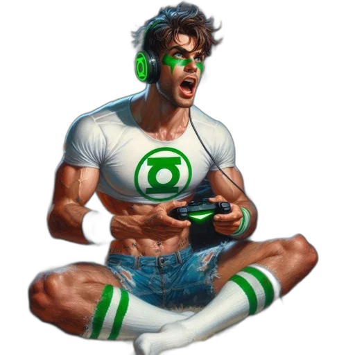 concept art, comic book art, 3d render, pixel art transparent PNG cut-out