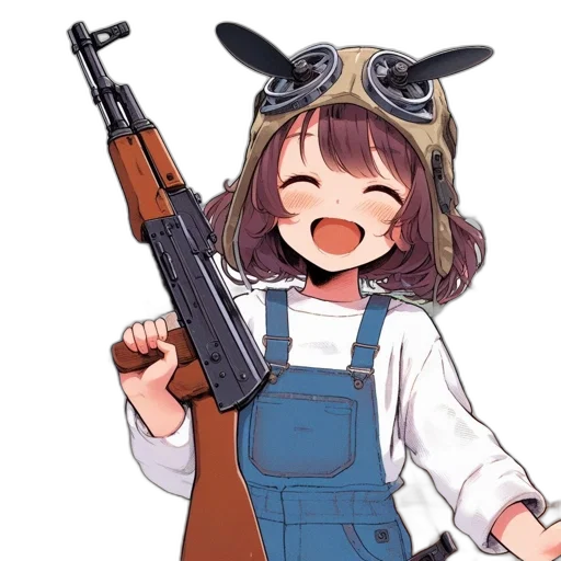 weapon, animal, staff, hat transparent PNG cut-out
