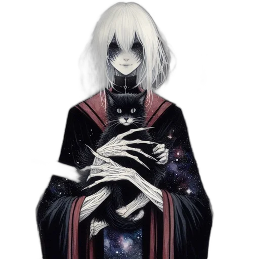 mask, dress, creature, jacket transparent PNG cut-out
