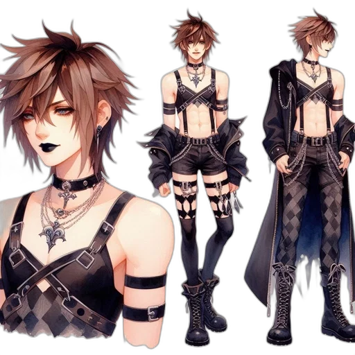 concept art, cyberpunk, fantasy art, pixel art transparent PNG cut-out