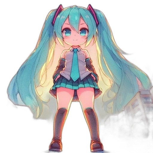 dress, robot, creature, staff transparent PNG cut-out