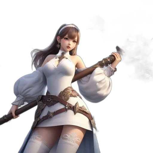 staff, sword, weapon, concept art transparent PNG cut-out