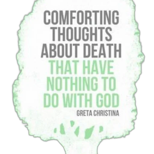 comforting, thoughts, about, death transparent PNG cut-out