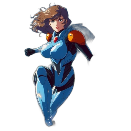 robot, concept art, comic book art, anime transparent PNG cut-out