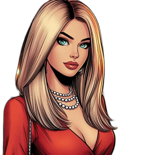 jewelry, cartoon, comic book art, fantasy art transparent PNG cut-out