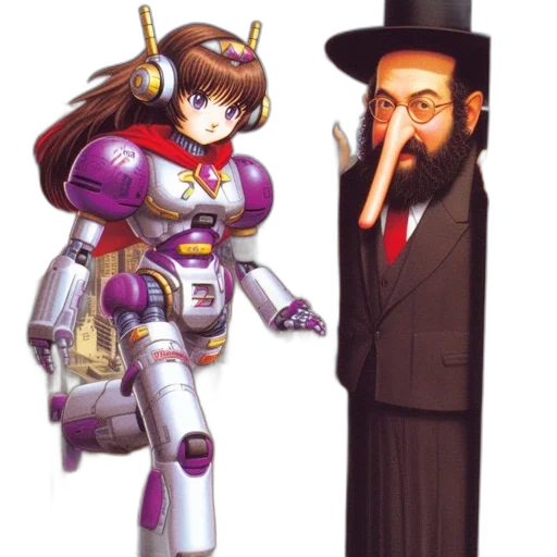 robot, concept art, pixel art, anime transparent PNG cut-out
