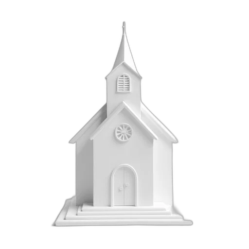 building, crown, furniture, 3d render transparent PNG cut-out