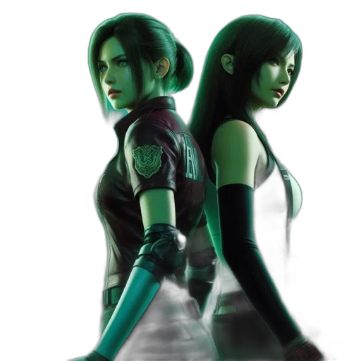 concept art, 3d render, cyberpunk, fantasy art transparent PNG cut-out