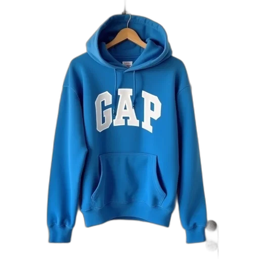 jacket, blue, hoodie, gap transparent PNG cut-out