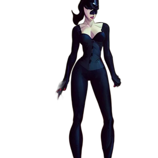 mask, concept art, comic book art, 3d render transparent PNG cut-out