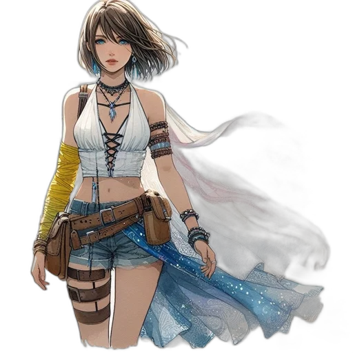 sword, staff, weapon, dress transparent PNG cut-out