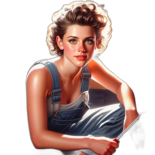 face, jewelry, dress, weapon transparent PNG cut-out
