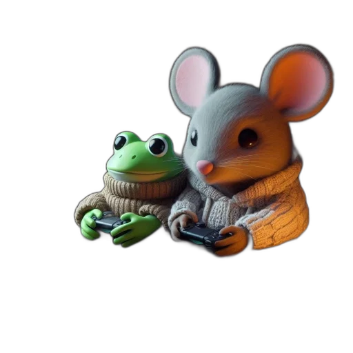 animal, 3d render, concept art, photorealistic transparent PNG cut-out