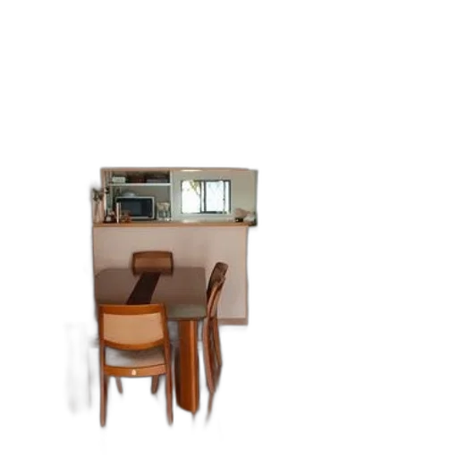 furniture, staff, food, 3d render transparent PNG cut-out