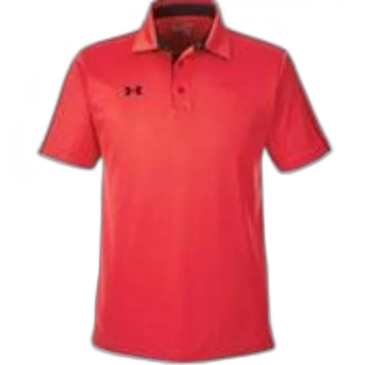 red, under, armour, polo transparent PNG cut-out