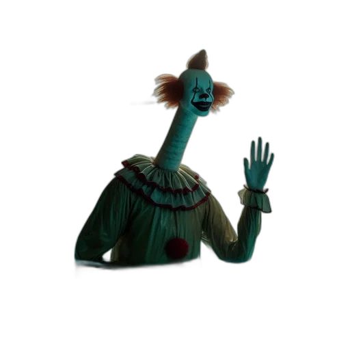 dress, staff, creature, robot transparent PNG cut-out