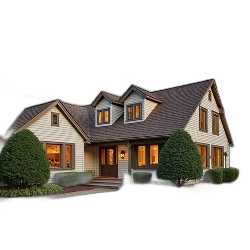 building, 3d render, photorealistic, earth tones transparent PNG cut-out