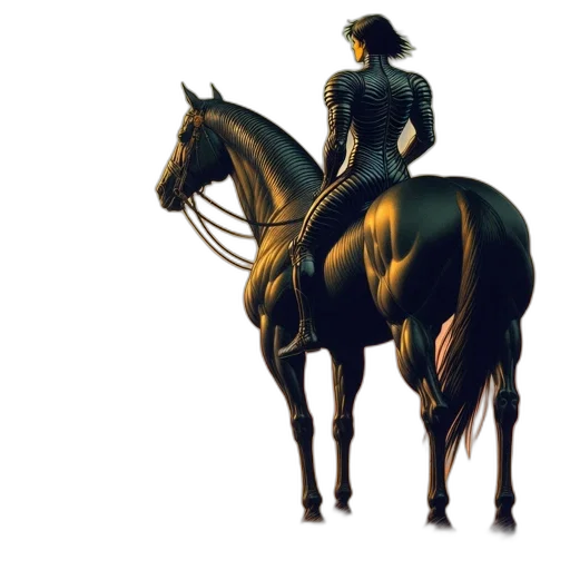 animal, sword, jacket, concept art transparent PNG cut-out