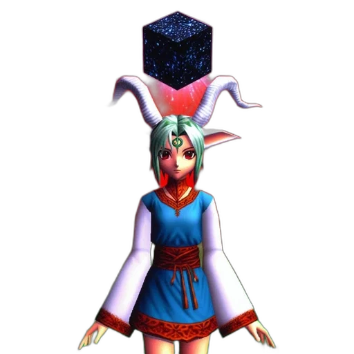 staff, crown, dress, mask transparent PNG cut-out