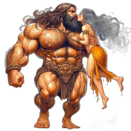 creature, fantasy art, concept art, comic book art transparent PNG cut-out